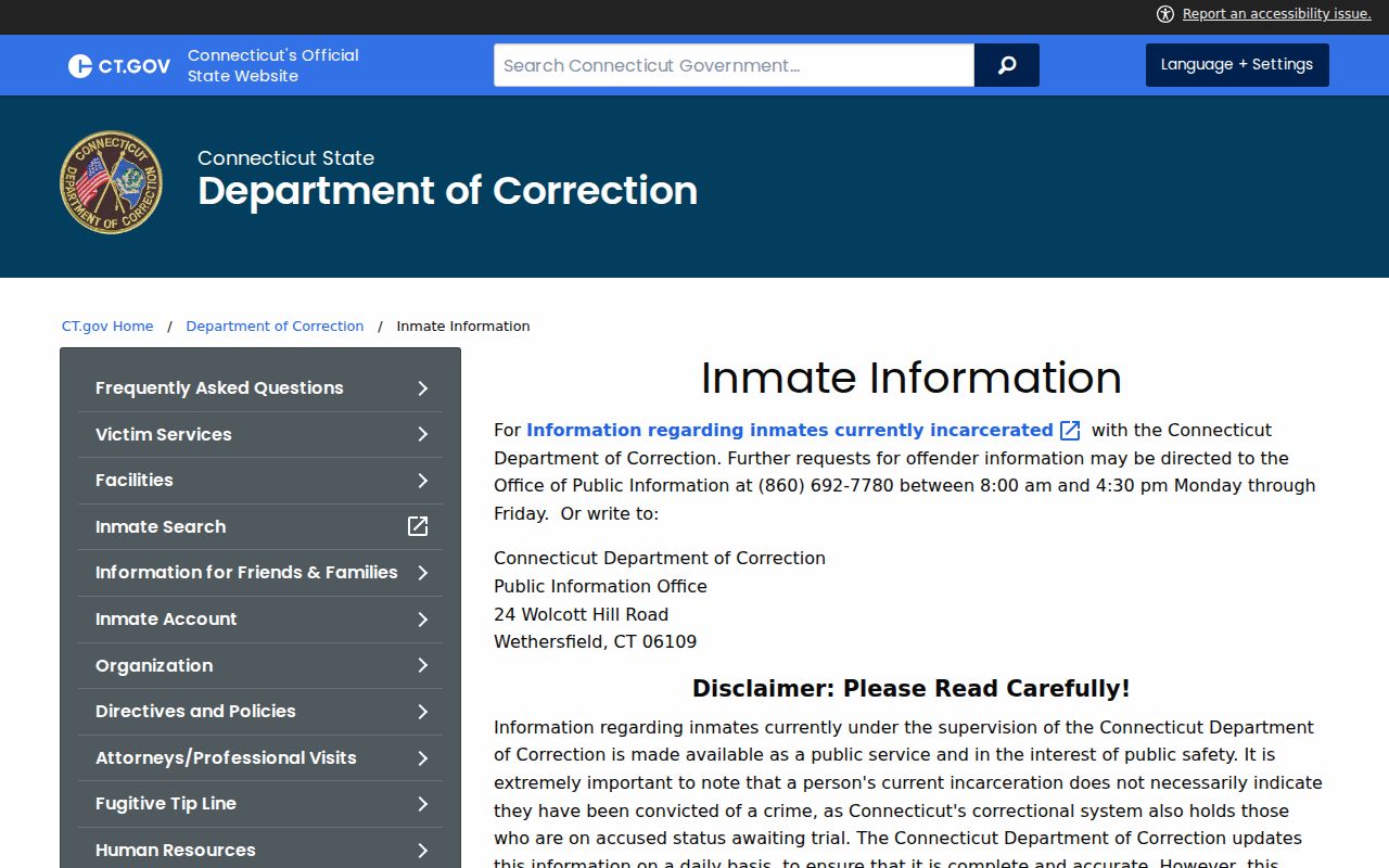 Naugatuck residents directory Connecticut DOC record source